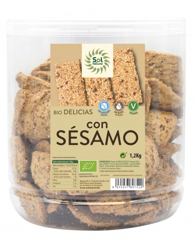 Deliciasßdeßtrigoßconßsesamoßbio 1500 G de Solnatural