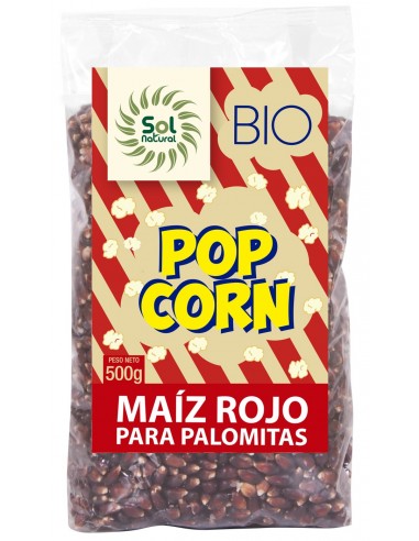 Maiz Rojo Para Palomitas Bio 500 G de Solnatural