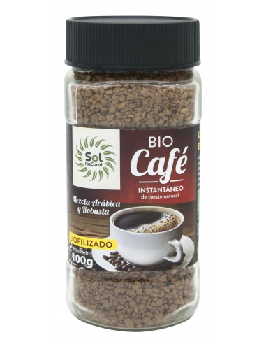 Cafe Instantaneo Liofilizado Bio 100 G de Solnatural