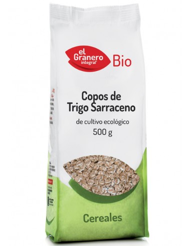 Copos De Trigo Sarraceno Bio, 500 G de El Granero Integral