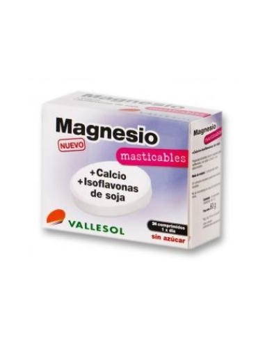 Vallesol Magnesio+Calcio+Isoflavonas 24 Comprimidos de Vallesol