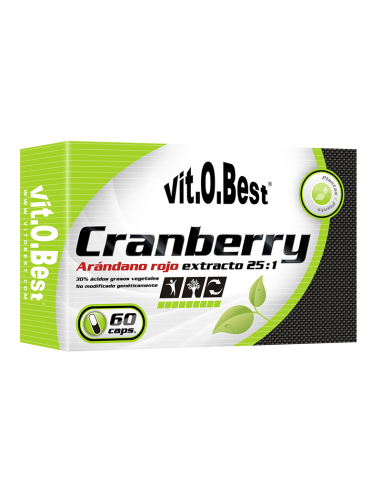 Cranberry 200 Mg 60 Caps de Vit.O.Best