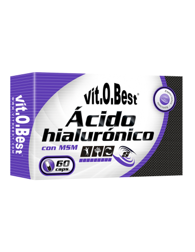 Acido Hialuronico 60 Caps de Vit.O.Best