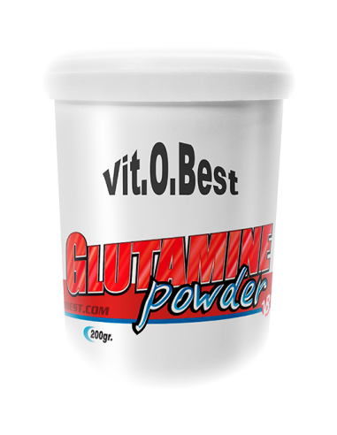 Glutamina Powder 200 Gr Sabor Neutro de Vit.O.Best