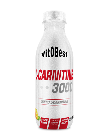 L-Carnitine 3000 Botella 500 Ml Naranja de Vit.O.Best