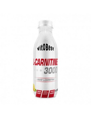 L-Carnitine 3000 Botella 500 Ml Cola Zero de Vit.O.Best