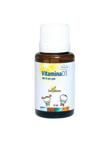 Vitamina D3 Peques 15Ml. de Sura Vitasan