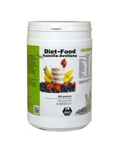 Diet Food Vainilla Avellana 500 Gr de Nale