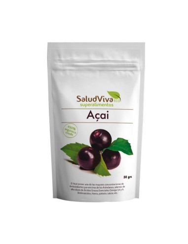 Acai 50 Grs. Eco de Salud Viva