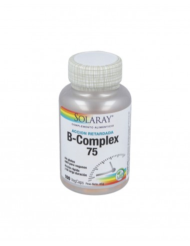 B Complex Accion Retardada 75 Mg. 100Cap.