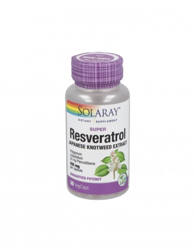 Super Resveratrol 250Mg. 30Cap.