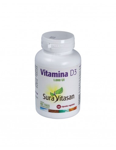 Vitamina D3 1.000Ui 60Cap.