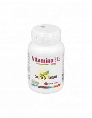 Vitamina B12 (Metilcobalamina) 500Mcg. 100Cap.