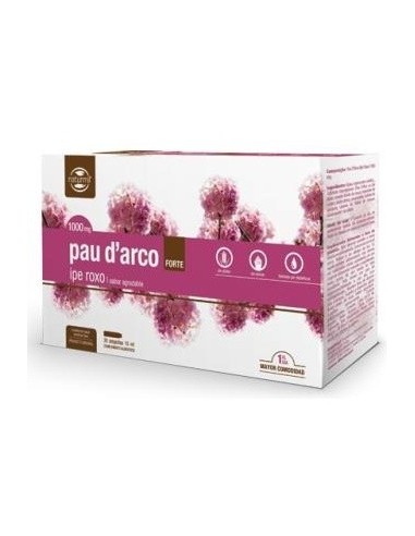 Pau D´Arco Forte 1000Mg. 20Amp.