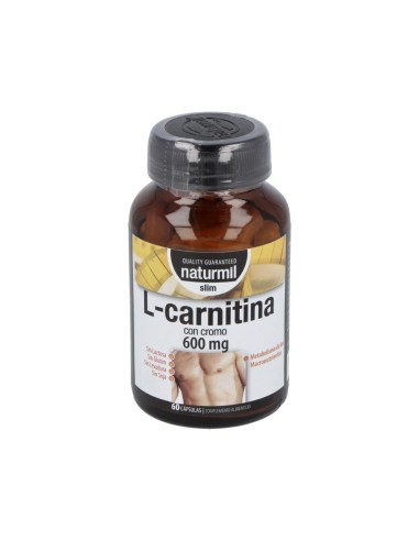 L-Carnitina Slim 600Mg. 60Cap.