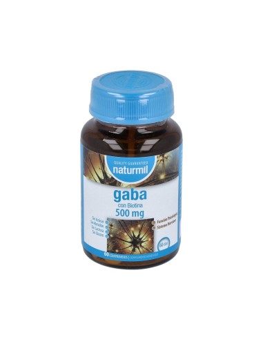 Gaba 500Mg. Con Biotina 60Comp.