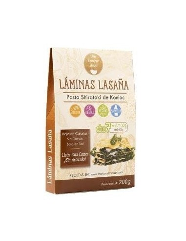 Laminas Para Lasaña De Konjac 200Gr.