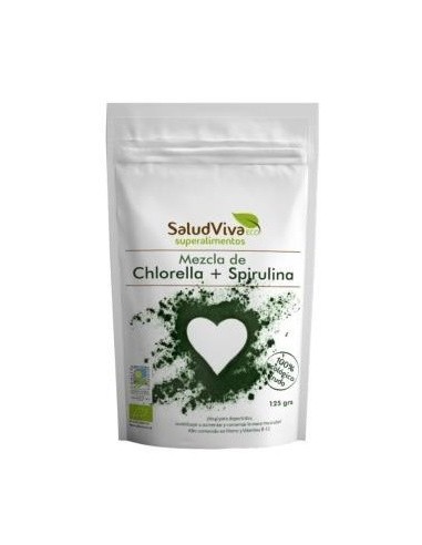 Chlorella Y Espirulina Mezcla En Polvo 125Gr. Bio