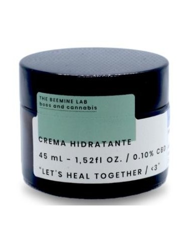 Crema Facial Hidratante Cbd Y Miel 45Ml.