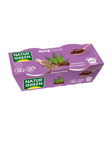 Naturgreen Hemp/Cañamo Cacao 2X125G de Naturgreen