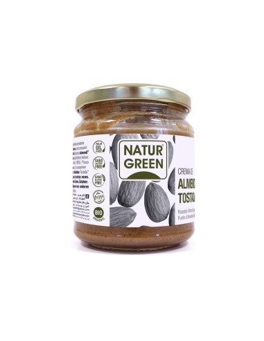 Naturgreen Crema Almendra Tostada Bio 250 G de Naturgreen