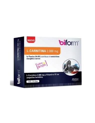 Biform L-Carnitina 2000Mg. 14Viales de Dietisa