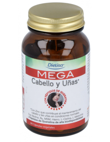 Mega Cabello Y Uñas 60Cap. de Dietisa