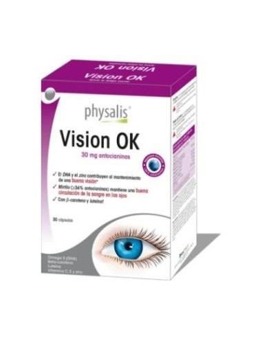 Vision OK 30 capsulas Physalis