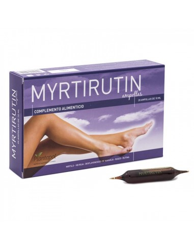 Myrtirutin (Mirtilo, Vid Roja, Ruscus, Bioflavonoides, Rutina) 20 amp. Plantapol