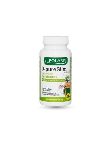 D-Pure Slim 600Miligramos 60 Cápsulas  Polaris