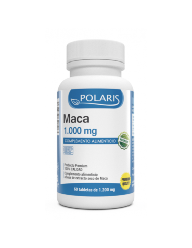 Maca 1000Miligramos 60 Comprimidos Polaris