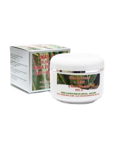 Crema Baba De Caracol+Aloe+Rosa M. 100Ml Fps15 de Prisma Nat