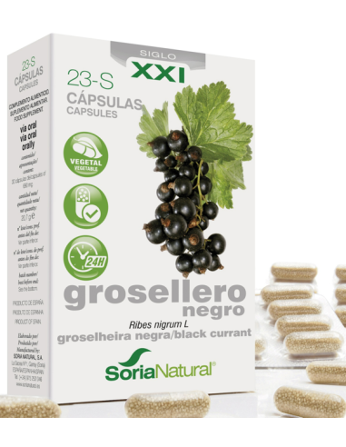 Grosellero Negro 30 capsulas de Soria Natural