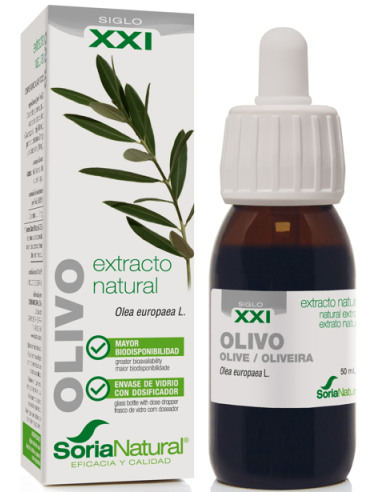 Ext. Olivo Xxi 50Ml. S/Al de Soria Natural