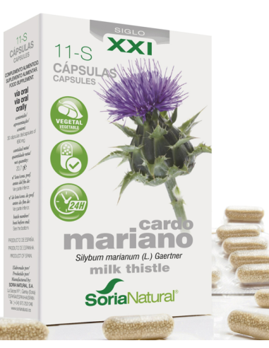 Cardo Mariano 30 capsulas de Soria Natural