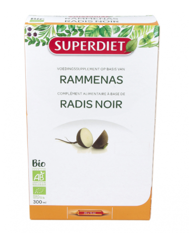 Rabanofit Bio- 20 X 15Ml (Rabano Negro) de Superdiet