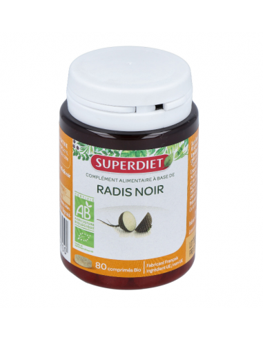 Rabano Negro + Alchafofa Bio - 80 Com de Superdiet