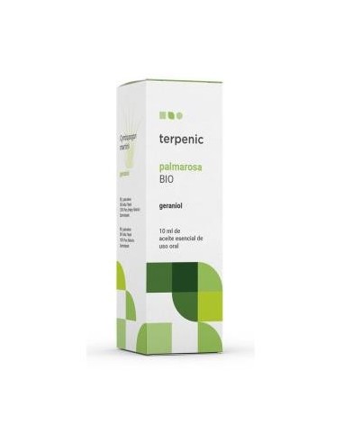 Palmarosa Aceite Esencial Alimentario Bio 10 Mililitros Terpenic