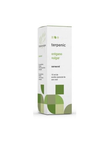 Oregano Vulgar Aceite Esencial Alimentario 10 Mililitros Terpenic