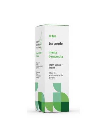 Menta Bergamota Aceite Esencial 10 Mililitros Terpenic