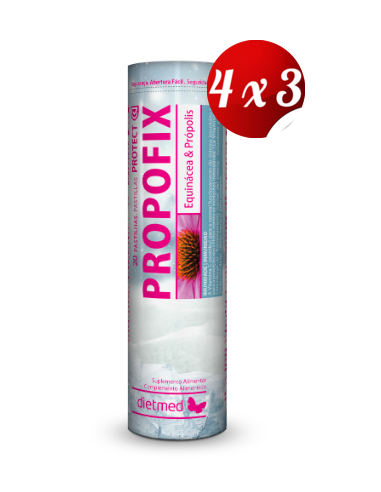 Pack 4X3 Propofix Protect 20 Comprimidos de Dietmed.