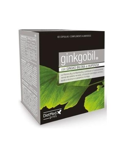 Pack 4x3 uds Ginkgobil  60 Capsulas De Dietmed