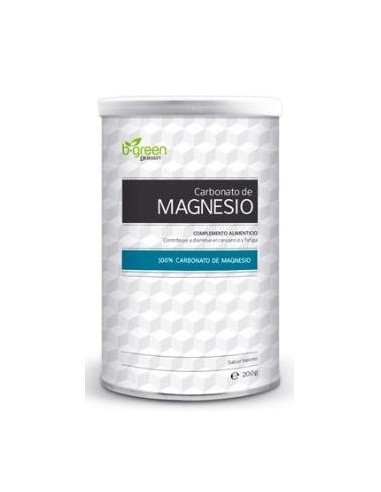 Carbonato De Magnesio 200 Gramos B.Green (Lab. Lebudit)