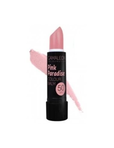 Camaleon Colour Balm Pink Paradise Spf50 4Gr. de Camaleon Cosmetics