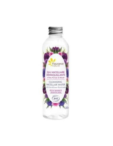 Agua Micelar Desmaquillante Aciano 200Ml. Bio de Fleurance N