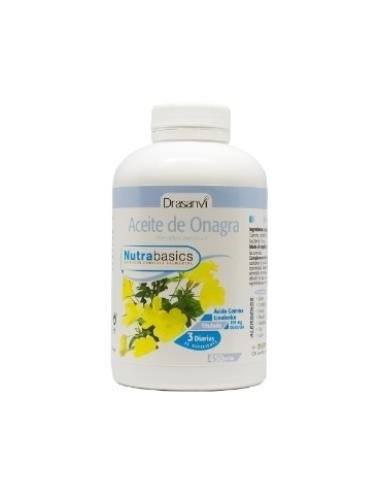 Onagra Aceite 450 Perlas 500Mg Nutrabasicos Drasanvi