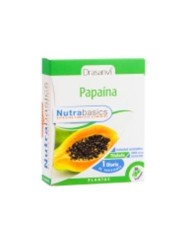 Papaina 30 Capsulas Nutrabasicos Drasanvi