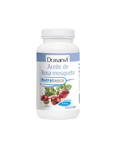 Rosa Mosqueta 500Mg Bote 60 Perlas Nutrabasicos Drasanvi