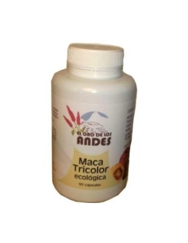 Maca Tricolor 700Mg. 90 capsulas Eco de El Oro De Los Andes