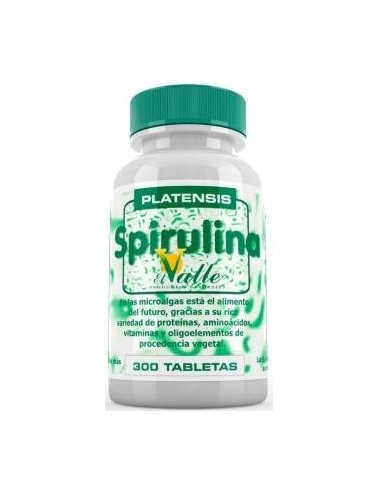 Spirulina 400Miligramos 300 Comprimidos El Valle